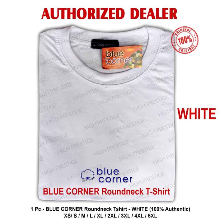 blue corner white t shirt price