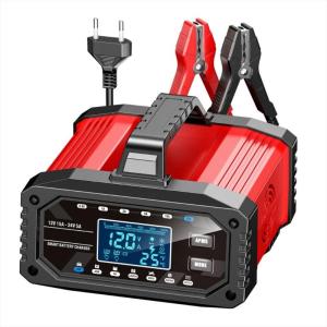 Heavy Duty 12V 24V Chargers 15A Output With Real Time Monitoring Universal Compatibility For Automotive And Solar Systems