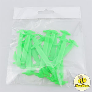 MaxPlus 16 Pcs/Pack Silicone Lazy Shoelaces No Tie Shoe Laces Rubber Shoelace
