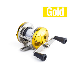 3.0อัตราส่วนขนาดเล็กใหม่: อุปกรณ์ม้วนเหยื่อล่อตกปลาด้วยมือขวาซ้ายโลหะ1รอกตกปลา