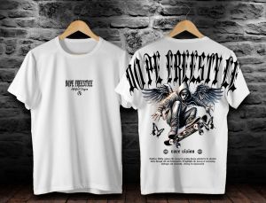 ART DISTRO / KAOS HOPE FREESTYLE / PRIA WANITA TERBARU COTTON COMBED / BAJU TERBARU/KAOS STREET WEAR