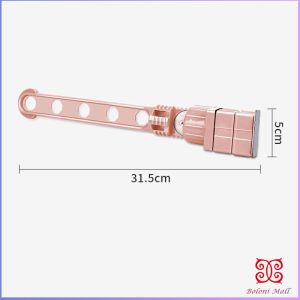 Boloni ราวตากผ้าล๊อคกับกรอบหน้าต่างติดตั้งง่าย