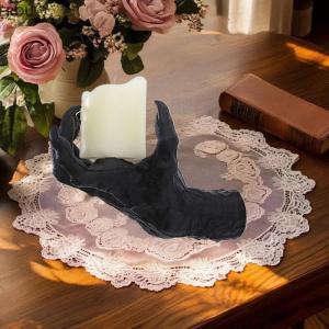 💕💞【Special price】ERDU สำหรับตกแต่งวันฮาโลวีนรูปปั้นแขวนผนังรูปผีผีสยองขวัญศิลปะเรซินแบบย้อนยุคของแขวน