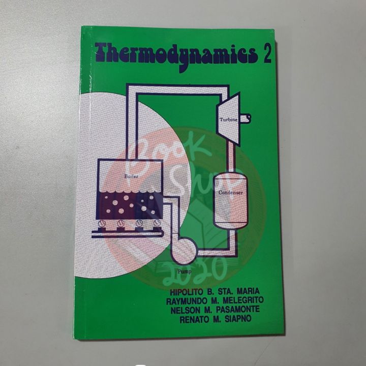 Thermodynamics 2 (hipolito sta maria) Lazada PH