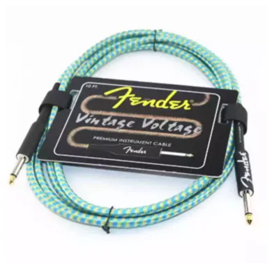 FENDER 6M CABLE FOR PIANO AND GUITAR Random Color