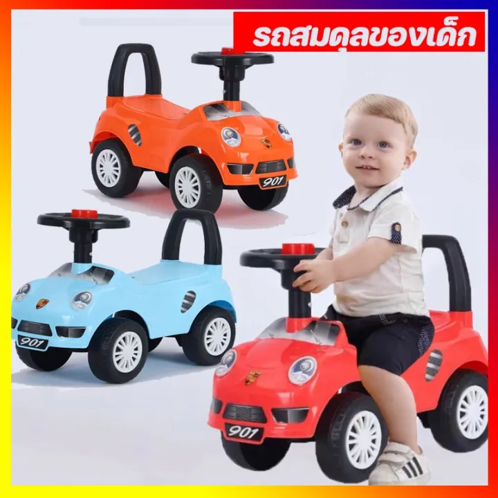 สกู๊ตเตอร์ 【BHQ TOYS】COD รถสมดุลของเด็ก ของเล่นเด็ก รถขาไถเด็ก4ล้อ 3สี แนะนำ1-3ปี รถเข็นเด็ก
