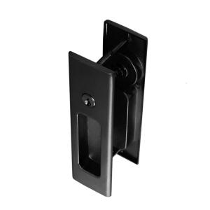 Invisible Sliding Door Lock Recessed Installation Smooth Door Latches for Indoor Outdoor Application Bathroom Balcony