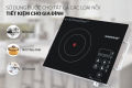 Bếp hồng ngoại cảm ứng SUNHOUSE SHD6017 - 2000W, Tặng Kèm Vỉ Nướng ( bảo hành 12 tháng đổi mới ). 