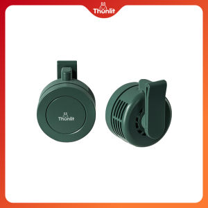 Thunlit Mini Clip On Fan Outdoor Rechargeable 1500mAh Portable Waist Clip Fan 60-blade 3-speed Adjustable
