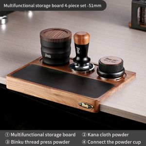 Bincoo óc chó cofffee giả mạo bột Báo Chí Vải bột Báo Chí giả mạo Máy pha cà phê Espresso Bộ cơ bản 51mm/58mm