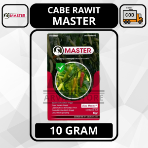 Benih Cabe Rawit MASTER 10 Gram / 1750 butir