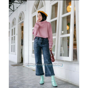 TRIVELA - Kulot Jeans Ziya / Kulot Jeans Alice Roll Up