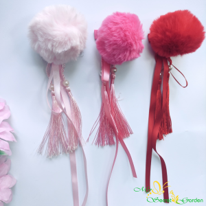 Jepit Rambut Aksesoris Imlek Jepitan Rambut Lucu Jepitan Rambut Pompom Jepitan Rambut Bulu Aksesoris Natal | 3179 [TERMURAH!!!]