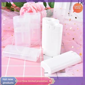 Graceful 10pcs 20ml พลาสติกเปล่ารูปไข่ลิปบาล์มหลอดคอนเทนเนอร์ลิปสติก Lip TUBE