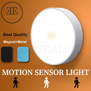 [Local Seller Stock] Household motion nightlight auto sensor magnetic adsorption night light LED night light charging