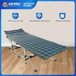 Giường xếp thông minh Hidawa QUI PHÚC lưới bố cao cấp thoáng khí xếp gọn tiện lợi gập mở dễ dàng