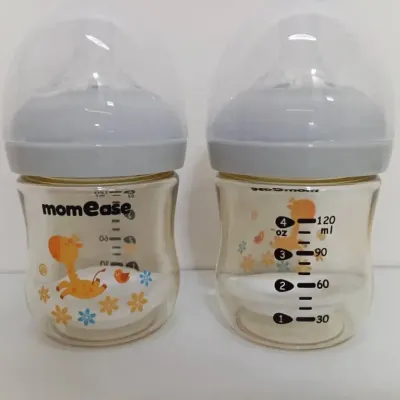 MomEase PPSU Wide Neck Baby Feeding Storage Bottle 1pc