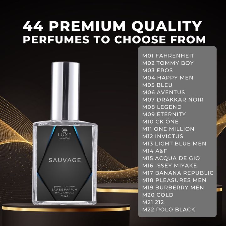 Luxury perfumes store for men