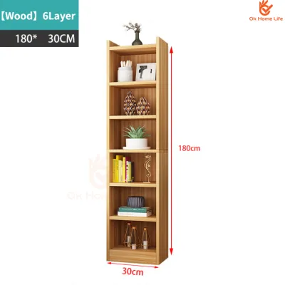 SG Stock Multi Floor Storage Cabinet Wall Corner Seam Bookshelf Corner Shelf Display Cabinet Storage Rack