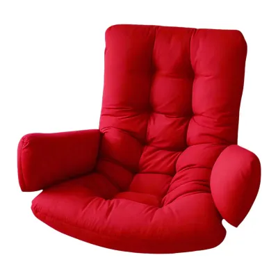 Outdoor Furniture Cushion Thick Egg Chair Pad Breathable Polyester PP Cotton Seat for Patio Hammock Swing Chair