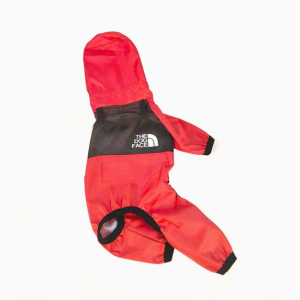 Hateli Áo mưa cho chó Không Thấm Nước Windproof Mèo Quần Áo Với Trong Suốt Jumpsuit trùm đầu quần áo chó Cho chó mèo Áo Khoác Con Chó trang phục thời trang quần áo chống Nước Cho Ngày Mưa