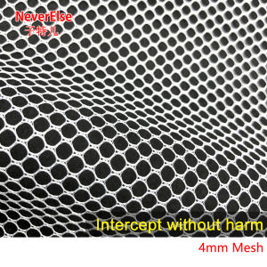 2m width Warp knitted mesh 2mm / 4mm mesh Fish isolation net Net cage bait bag net cloth Hexagonal mesh Hole Mesh Nylon Fishing Net MeshAnti Bird Netting -Garden Fruit Crops Protective Fabric Mesh