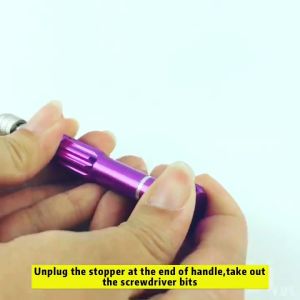 FunsLane 5 in 1 Alloy Magnetic Disassemble Open Repair Screwdriver Tool Set for Cell Phones Eletronic Devices