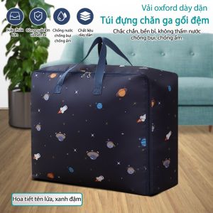 Túi vải đựng đồtúi đựng quần áotúi đựng đồ quần áoTúi đựng chăn mền quần áo vải Oxford cao cấp túi xách du lịch chống thấmTÚI ĐỰNG CHĂN MÀN QUẦN ÁO HỌA TIẾT CHẤT LIỆU CHỐNG THẤM NƯỚC