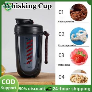 【HOSPORT】590ml Sports Shaker Bottles with Shaker Ball Whey Protein Powder Mixer Bottle Detachable for Gym Camping Hiking Sports【1-3 days delivery】