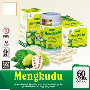Mengkudu kapsul herbal Obat Amandel Radang Tenggorokan Herbal Darah Tinggi 60 Kapsul