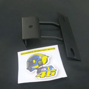 BREKET LAMPU RX KING DEPAN / BREKET PLAT NOMOR DEPAN RX KING / DUDUKAN PLAT NOMOR RX KING