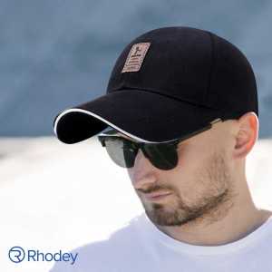 Premium Rhodey Topi Pria Dewasa Distro korea / EDIKO topi Baseball Cowok Keren impor Cap Polos Logo Ediko Golf / anti panas