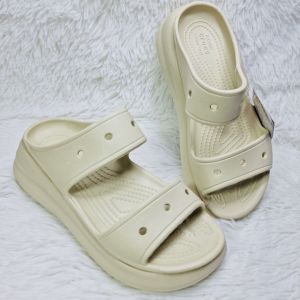 รองเท้าส้นสูง Cross Lite Ride Clog  หิ้วนอก ถูกกว่าshop รองเท้าแตะผู้หญิง รองเท้าใส่ลำลองsize w5 w9