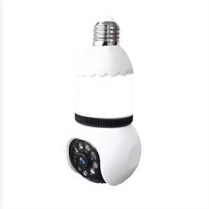 V380 Q26 3MP cctv bulb camera 360 rotation WIFI Indoor Camera Automatic Monitor with light camera connect cellphone