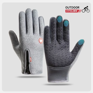 [SG STOCK]Warm Winter Gloves Touch Screen Warm Outdoor Cycling Motorcycle Cold Gloves Wind Proof Anti Slip Gloves