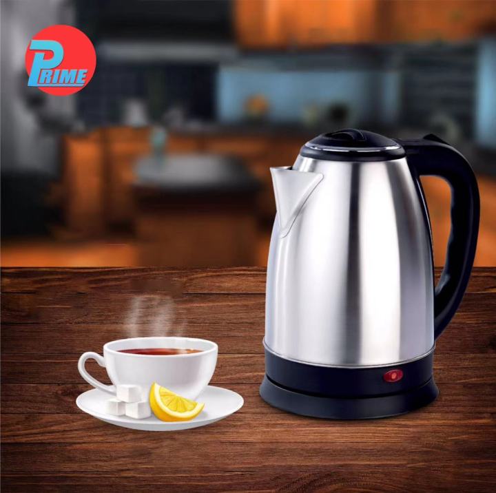 PRIME 2.0L Scarlett Stainless Steel Electric Kettle Lazada PH