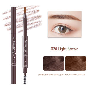 🔥Double Heads Eyebrow Pencil Waterproof Tint Natural Long Lasting Paint Tattoo Eyebrow Long Lasting Eyebrow Pen with Brush LovelylifeFu👍