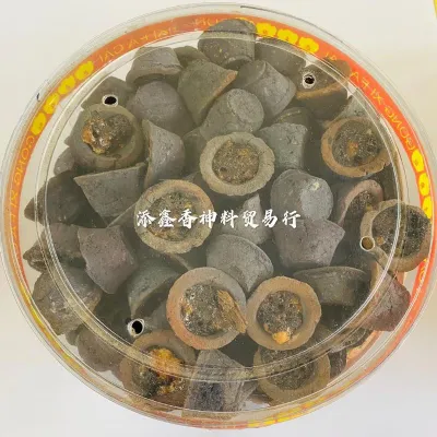 桶装天然加料甘文烟(黄/黑）有料甘文烟/横财就手/出入平安/拜拿督/380粒/Kemanyan