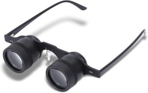 10X HD Professional Binoculars for Fishing Bird Watching Sports Concerts Theater Portable Telescope Opera Glasses with 2 Polarized Lenses