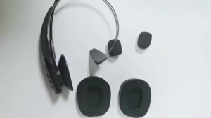 B350 XT Cooling Gel Ear Pads Compatible with BlueParrott B350XT B350-XT Noise Canceling Bluetooth Headphones Earpads Replacement Ear Cushions with Softer Memory Foam Black