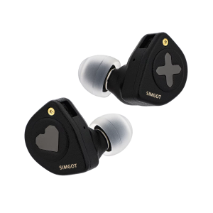 SIMGOT HBB EW300 1DD+1Planar+1PZT Hybrid Driver In Ear Monitor Wired Earbuds with Silver-Plated OFC IEM Cable&Detachable Nozzles
