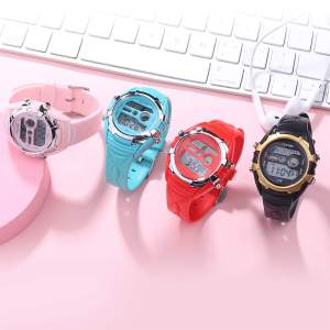 Teconi Jam Tangan Anak Mini Sporty Digital A002 - Anti Air Free Box dan Free Bubble