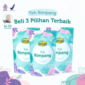 Teh Rimpang Original Isi 20 BPOM JSR | Teh Celup Rempah | Teh Diet Detox Pelangsing Herbal Imunitas