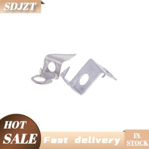SDJZT 100 PCS 3D kênh thư treo tai thép không gỉ kim loại Đăng cài đặt sửa chữa phụ tùng phần cứng quảng cáo