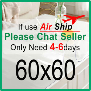 (3mm Clear Rectangle)PVC Clear Tablecloth Transparent Table Mat Oilproof Waterproof Soft Glass Desk Plastic Protective Pad Easy To Clean Anti-Slip Scratchproof Pad 透明桌垫
