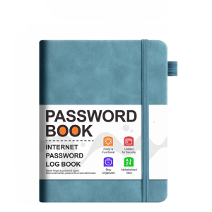 Password Keeper Book with Alphabetical Tabs Software Notebook Organizer Multi-color Password Notebook Gifts for Home and Work
