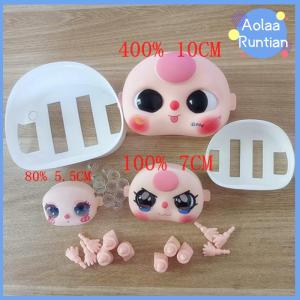 Aolaa 1 Set Doll DIY Accessories 5.5cm 10cm Replacement Face Hand Foot Kit For Baby Three Toy Style