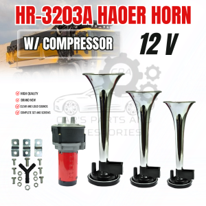 CPA 12V and 24V Air Trumpet Horn Super Loud Train Horn for Car Modified Air Pump Electric Truck Horn
