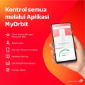 Telkomsel Orbit Star H1 Modem WiFi 4G High Speed Bonus Data. 