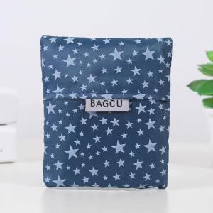 Foldable Recycle Bag Waterproof Storage Pouch Reusable Grocery Bag Washable DurableTravel Shopping Beg Kitar semula Beg Lipat Mesra Alam Boleh Guna Semula 折叠环保袋